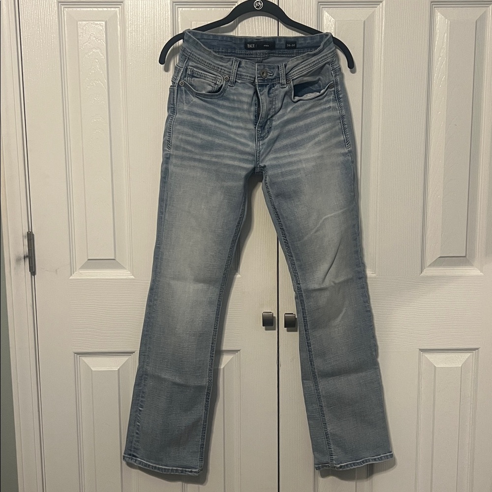 EUC Mens BKE Aiden Bootcut Stretch Denim Jeans Size 28x30